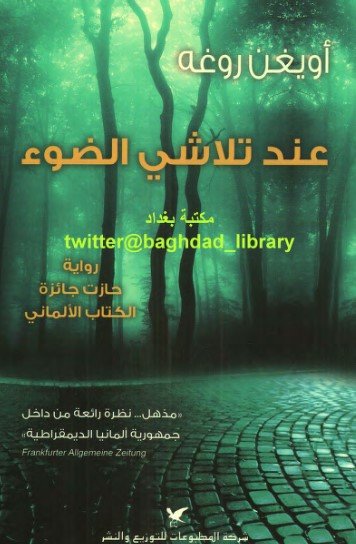 رواية عند تلاشي الضوء